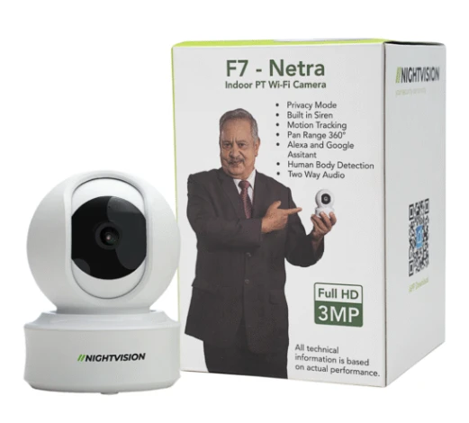 F7-Netra Indoor PT Wi-Fi CCTV Camera